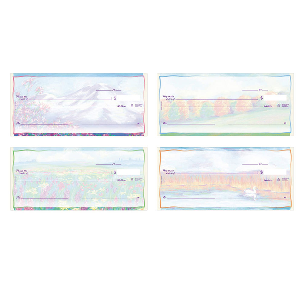 Personal Wallet Checks, 6" x 2 3/4", Duplicates,