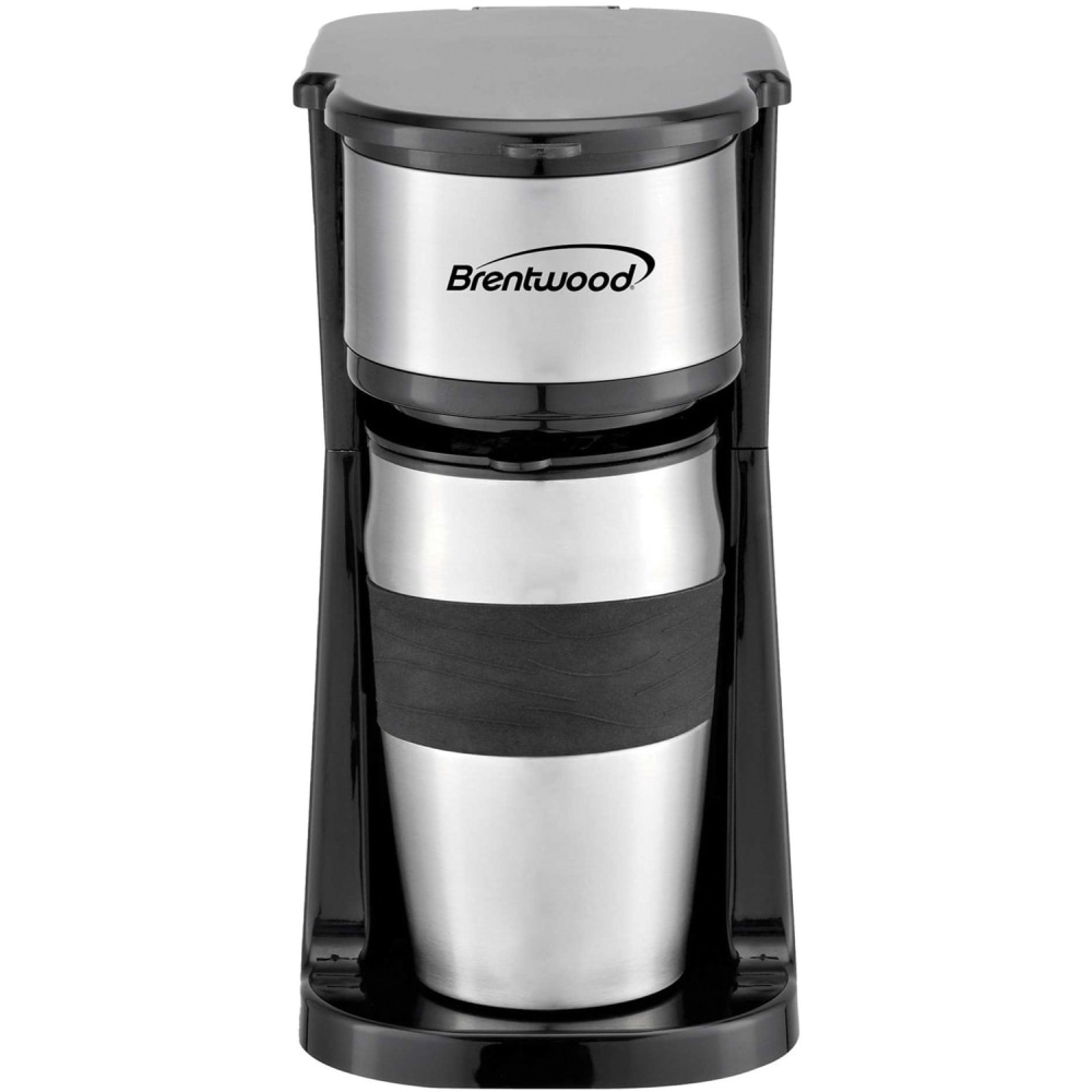 Brentwood 700-Watt 1.75-Cup Single-Serve Portable Coffee Maker