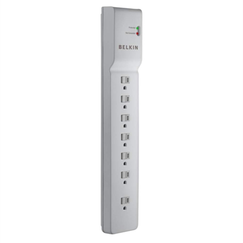 Belkin Commercial 7-Outlet Surge Suppressor, 6', White