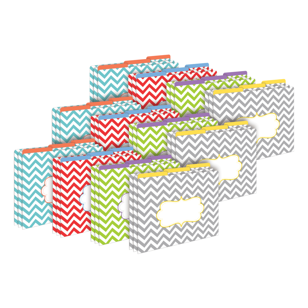 Barker Creek Tab File Folders, Letter Size, Beautiful
