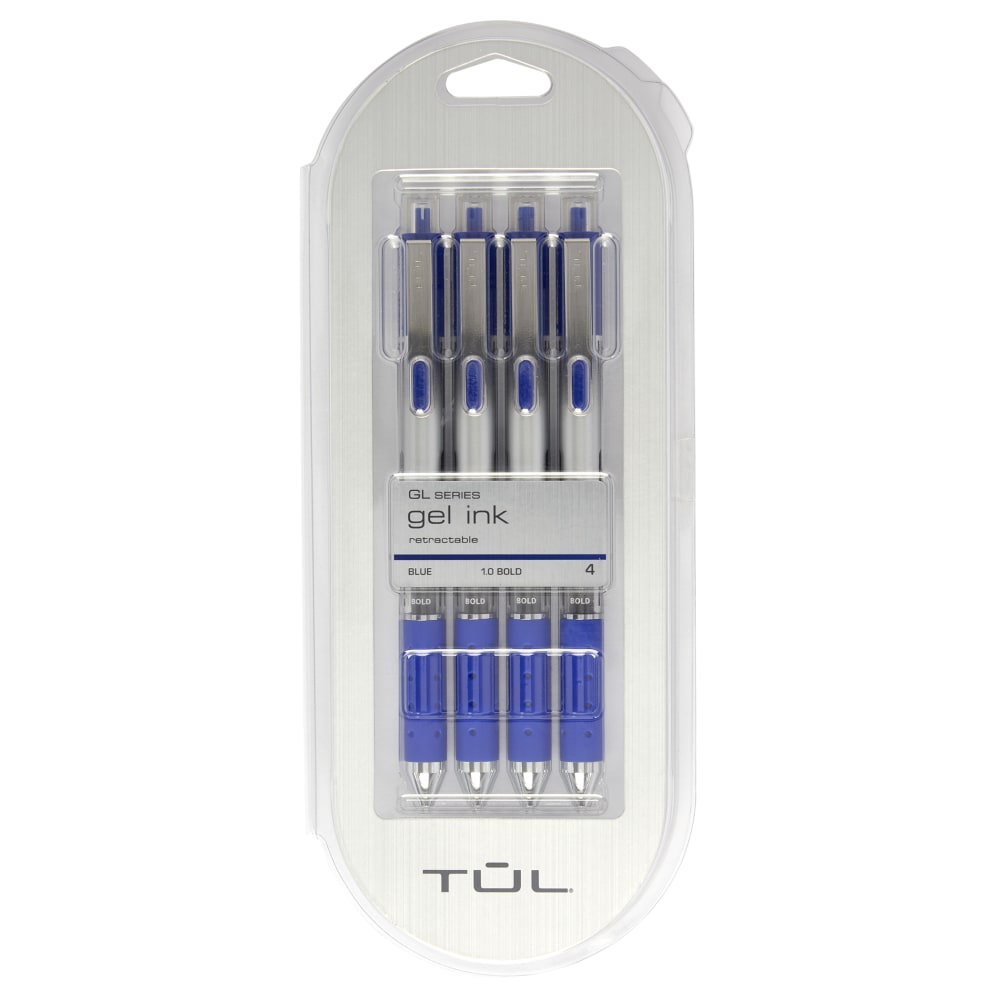 TUL® GL Series Retractable Gel Pens, Bold Point,