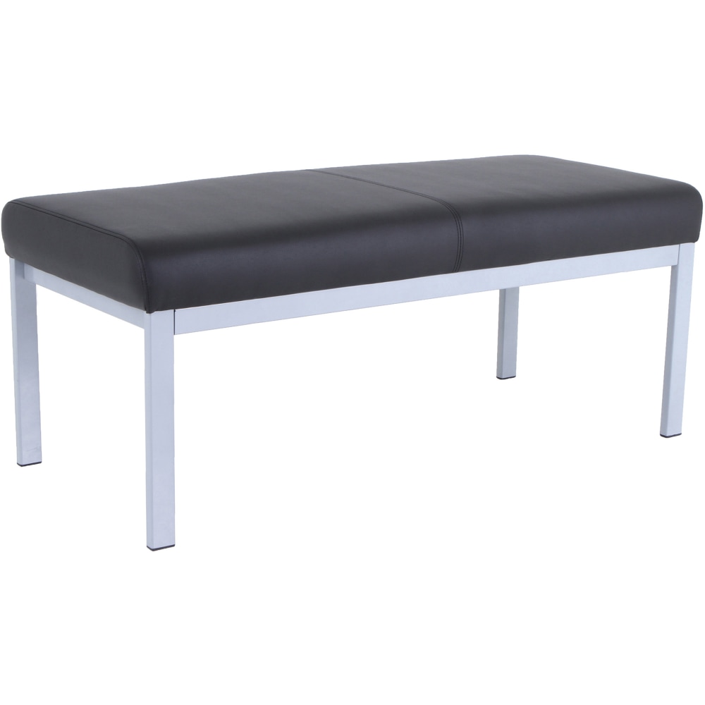 Lorell® Healthcare Seating Guest Bench, Black