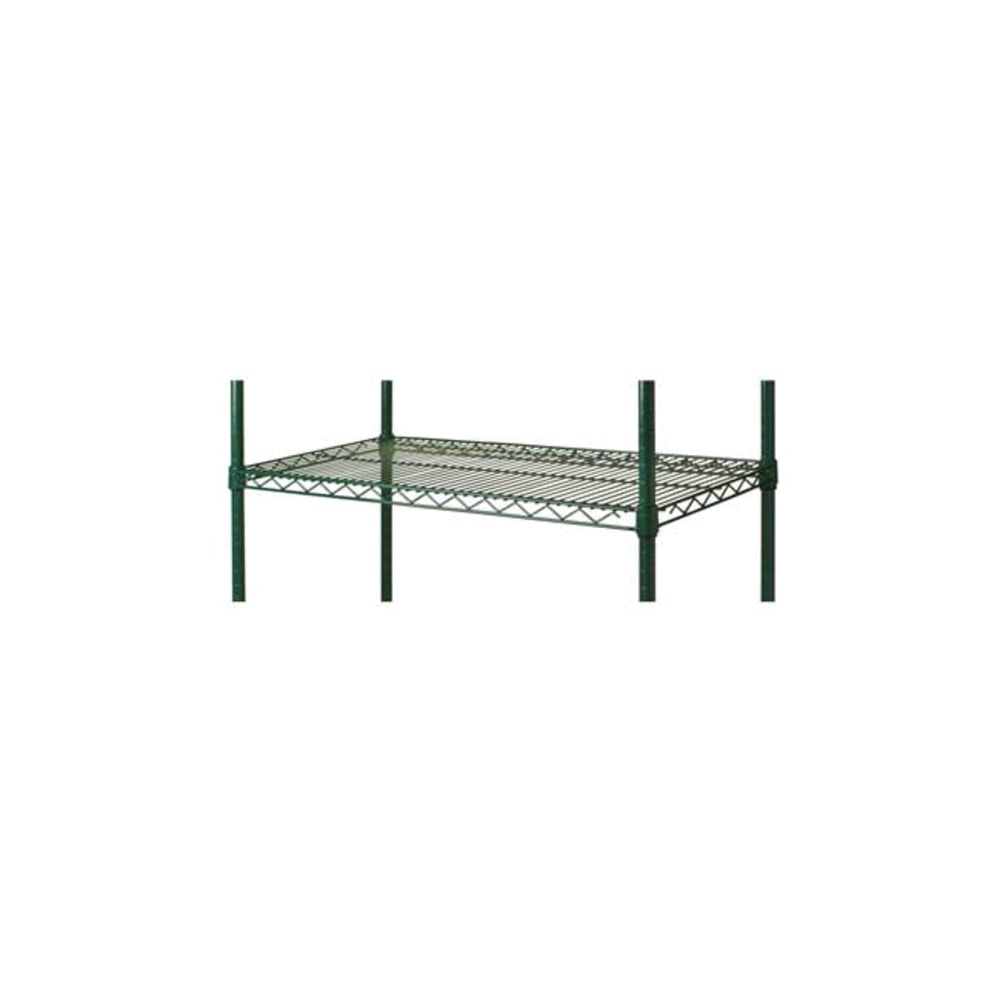 Focus Foodservice Epoxy-Coated Wire Shelf, 2"H x 24"W