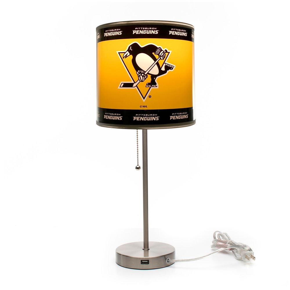 Imperial NHL Table Lamp, 19"H, Pittsburgh Penguins