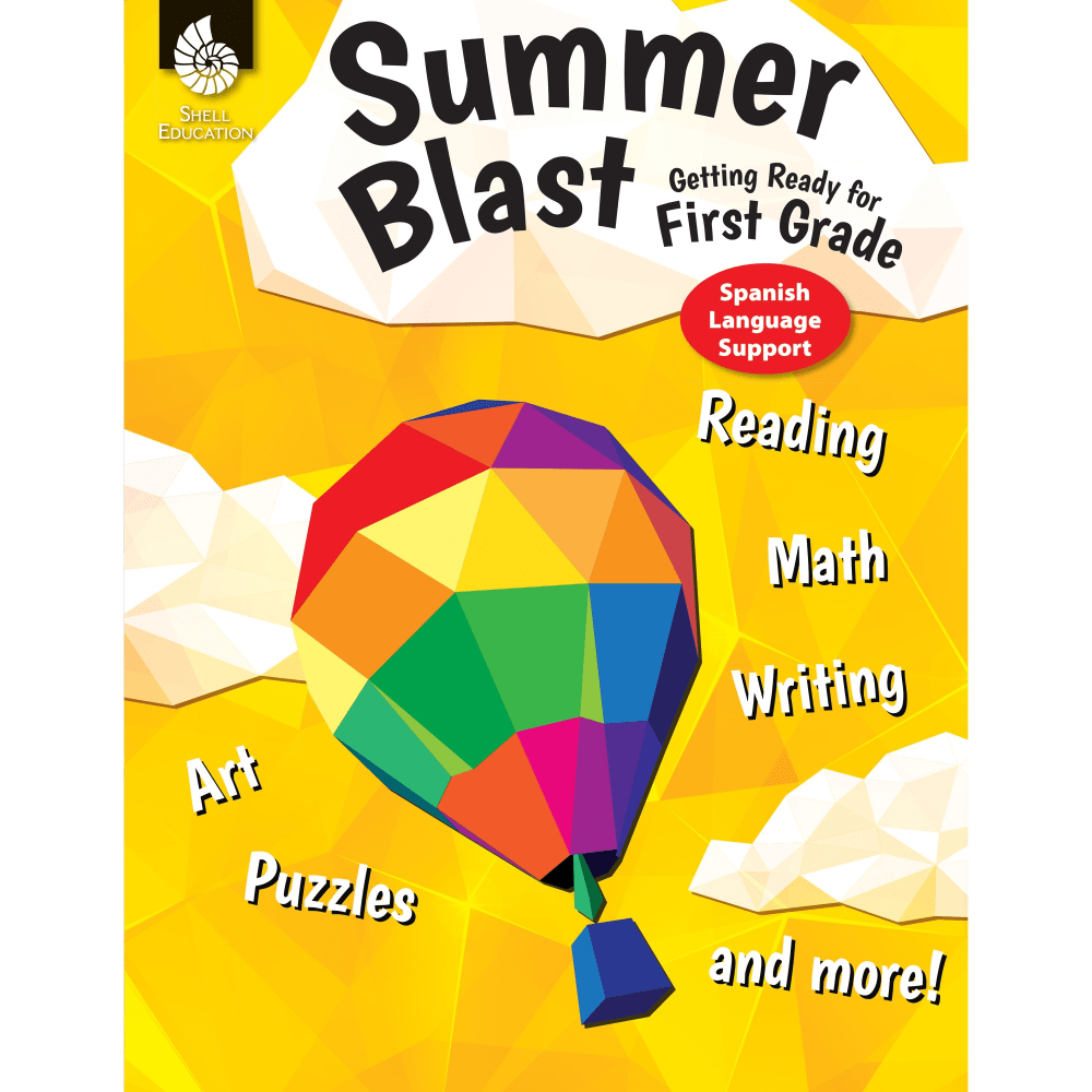 Shell Education Summer Blast Spanish Workbook Printed Book
