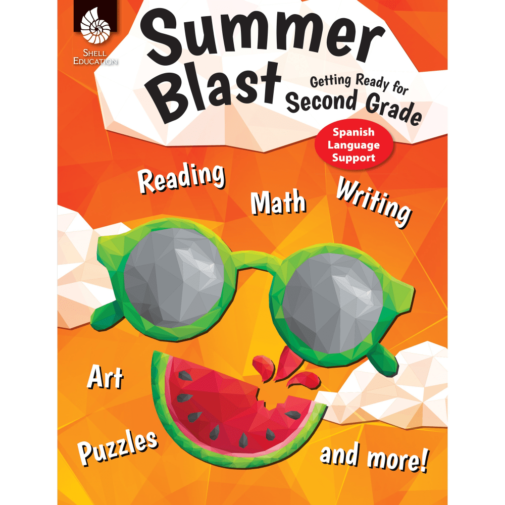 Shell Education Summer Blast Spanish Workbook Printed Book