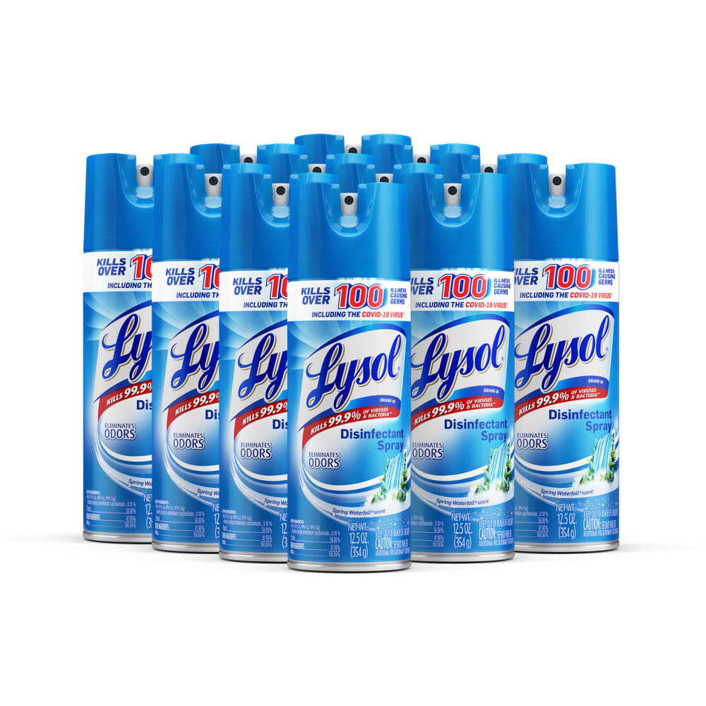 LYSOL® Disinfectant Spray - Spring Waterfall 12.5 oz,