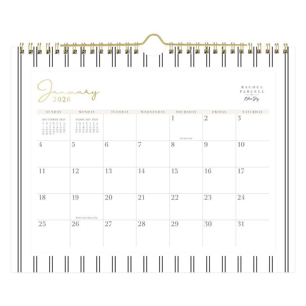 2026 Blue Sky Rachel Parcell Monthly Wall Calendar,