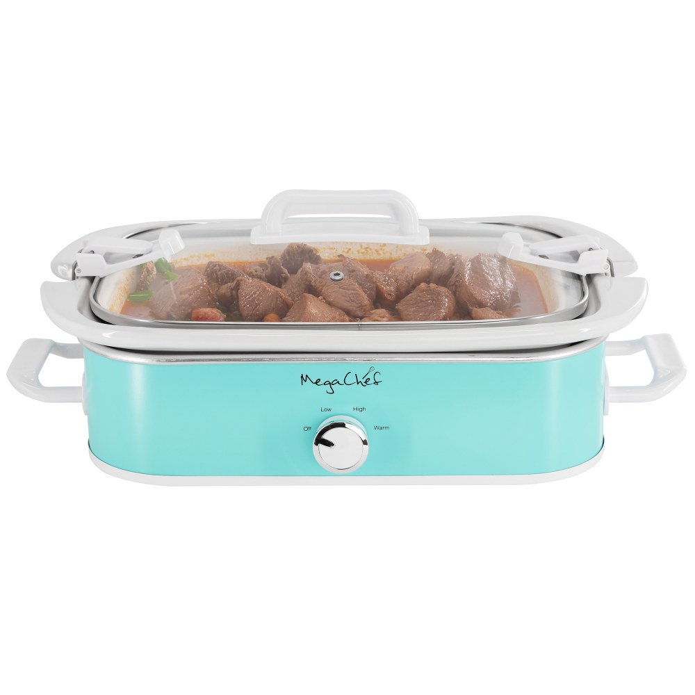 MegaChef 3.5-Quart Casserole Slow Cooker With 3 Temperature