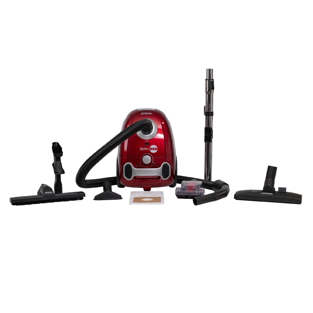 Atrix Rebel Red HEPA Vacuum