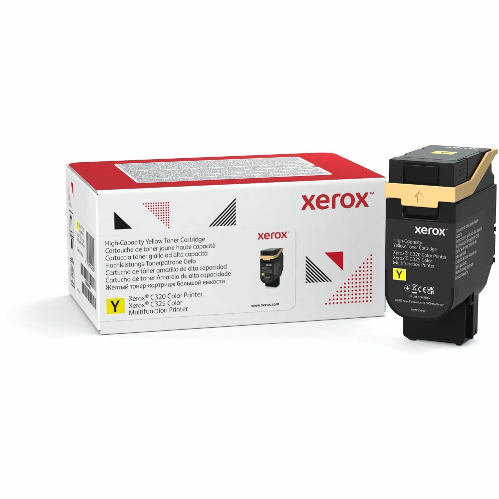 Xerox Xerox Yellow High Cap Toner, 006R04830