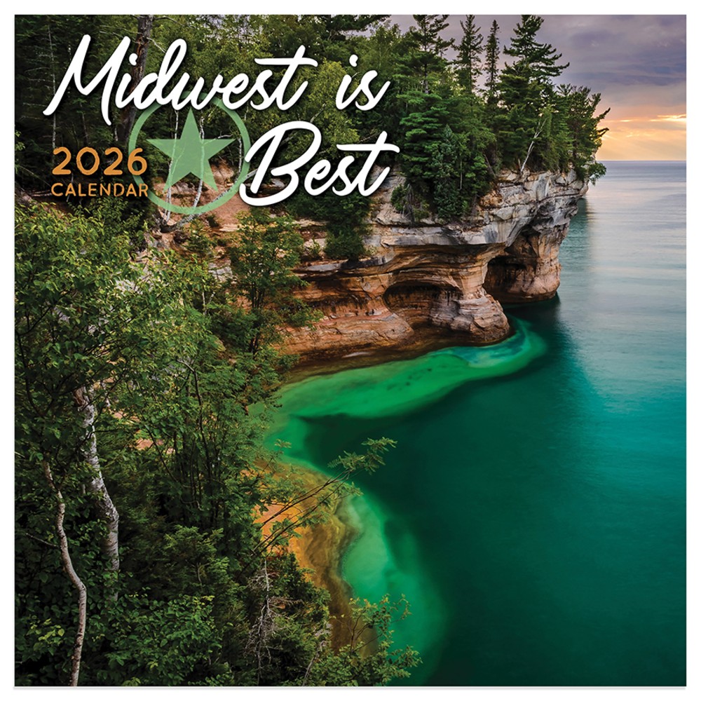 2026 TF Publishing Scenic Monthly Mini Wall Calendar,