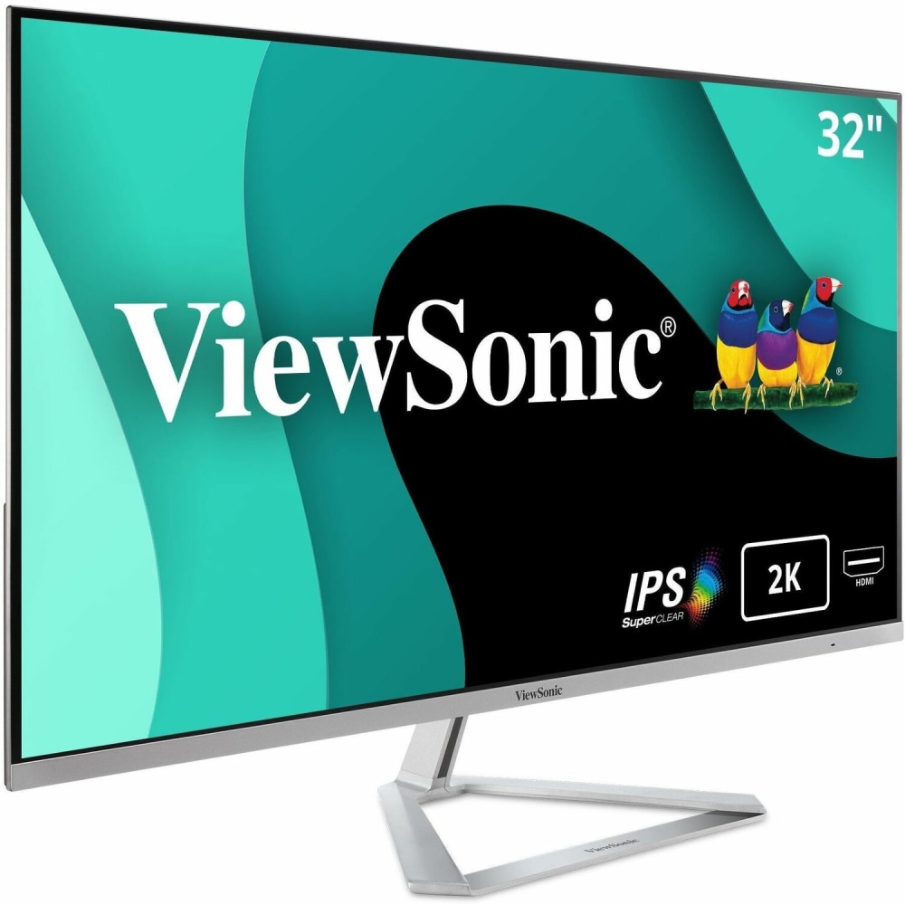 ViewSonic® VX3276-2K-MHD 32" Widescreen IPS HD Monitor