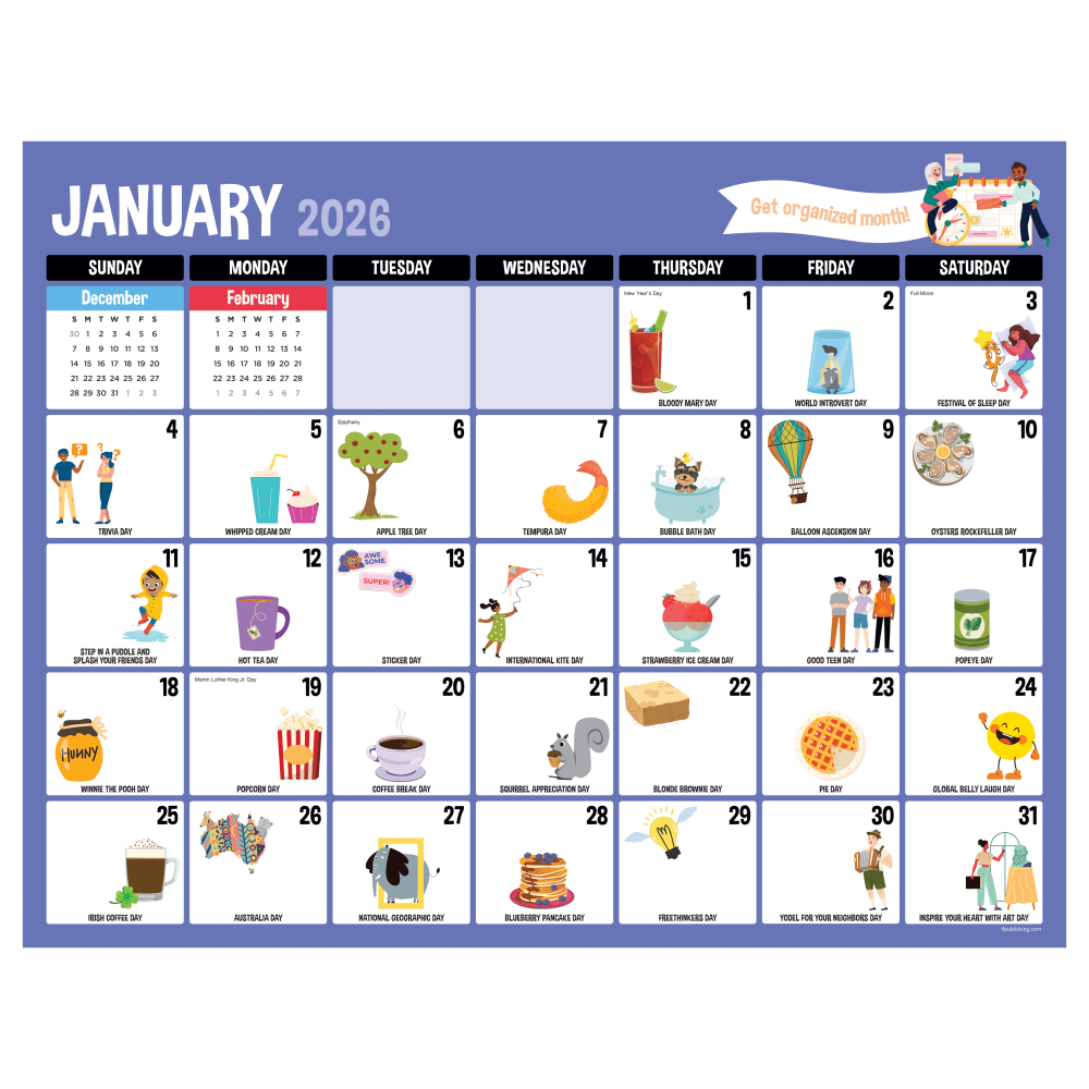 2026 TF Publishing Large Desk Pad Blotter Calendar,