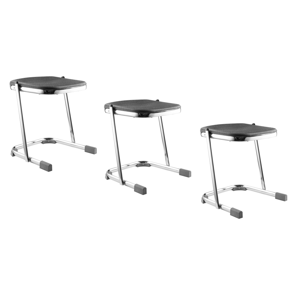 National Public Seating Elephant Z-Stools, 18"H,