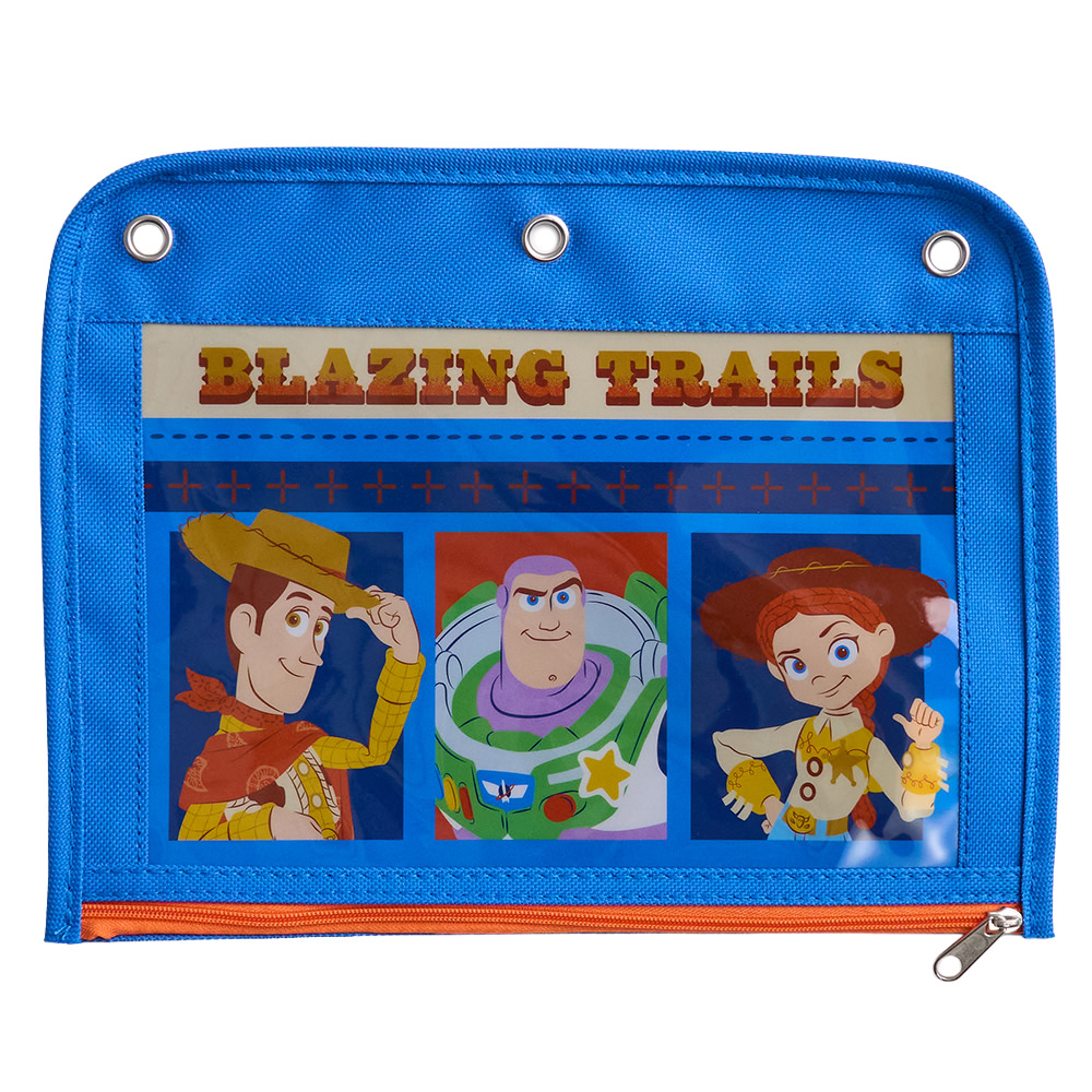 Toy Story 5 Licensed 3-Ring Pencil Pouch, 10.5"