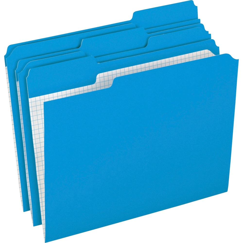 Pendaflex® Color Reinforced Top File Folders With Interior