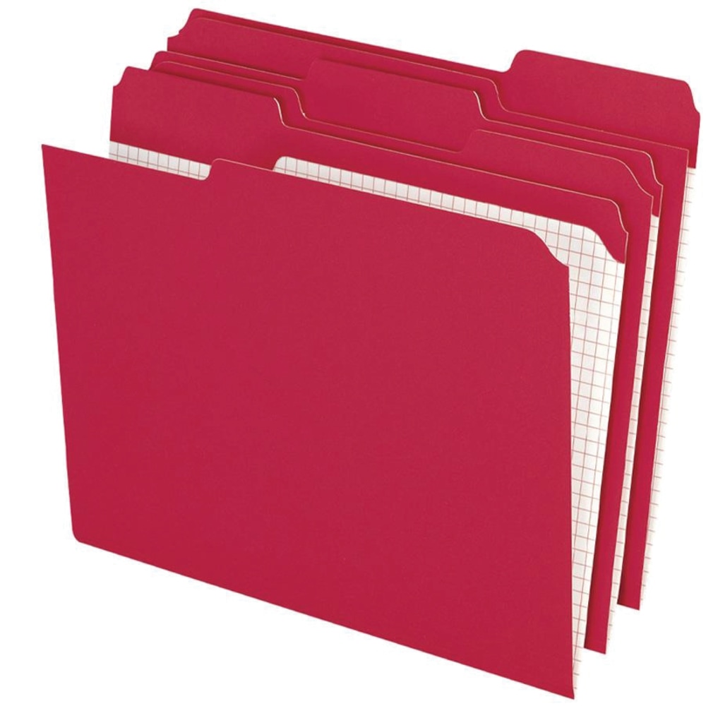 Pendaflex® Color Reinforced Top File Folders With Interior