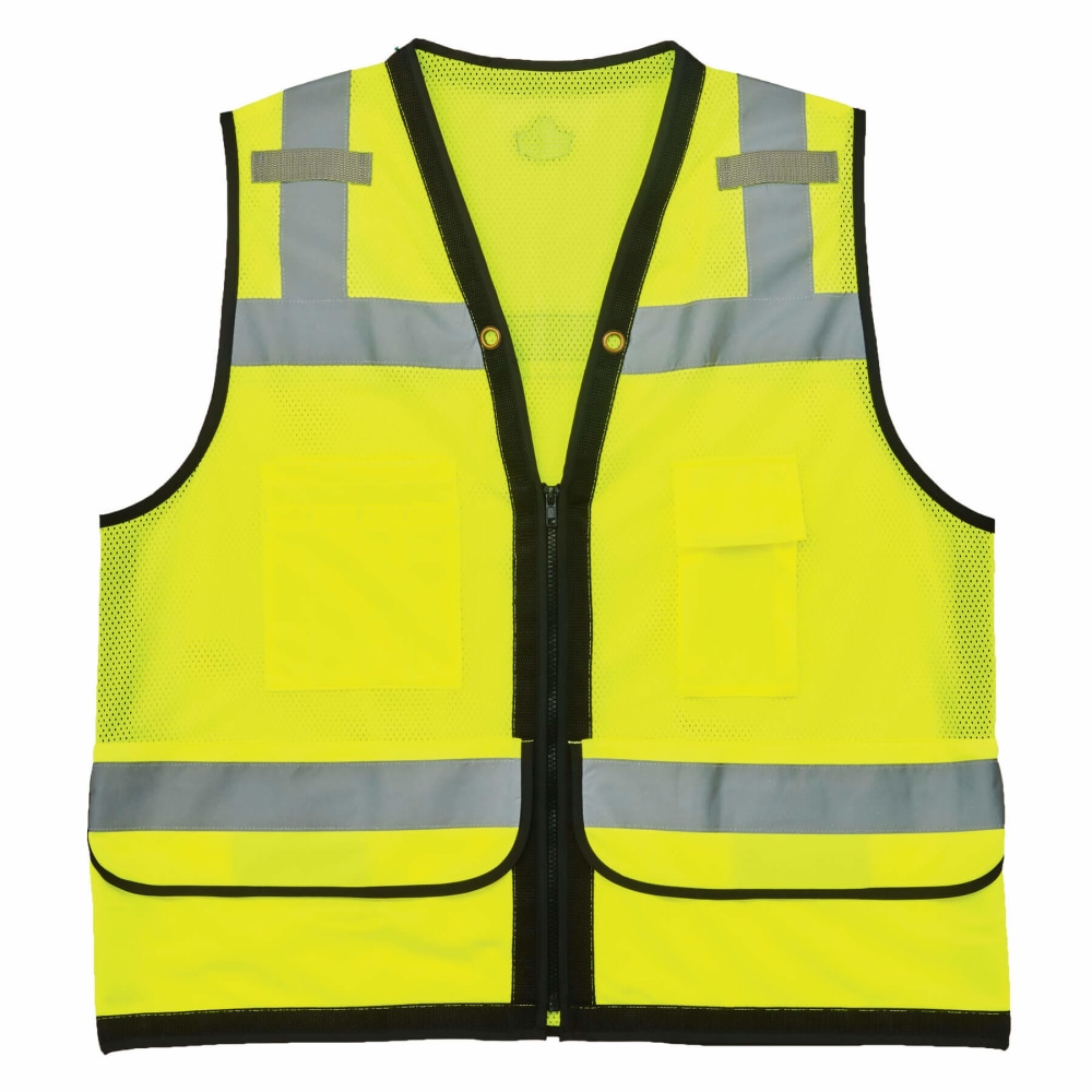 Ergodyne GloWear Safety Vest, Heavy-Duty Mesh, Type-R Class