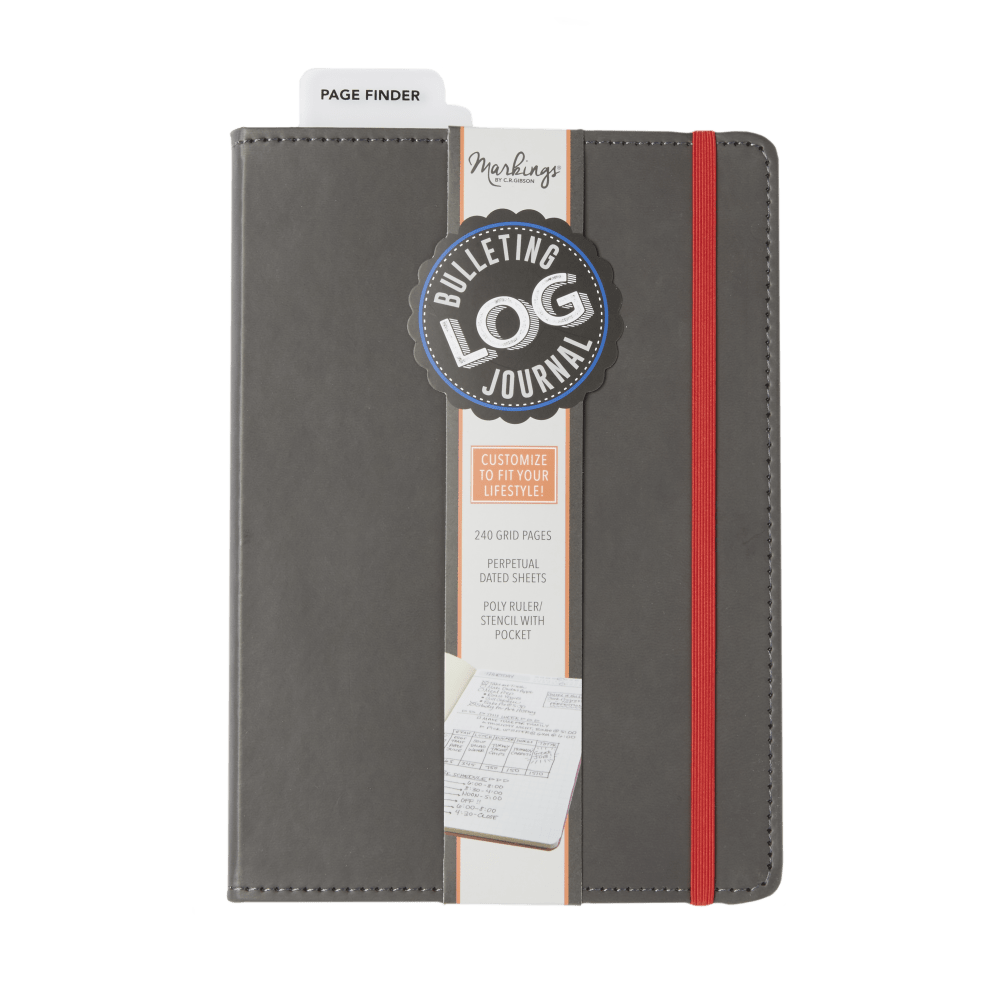 Markings by C.R. Gibson® Bulletin Log Journal, 6"