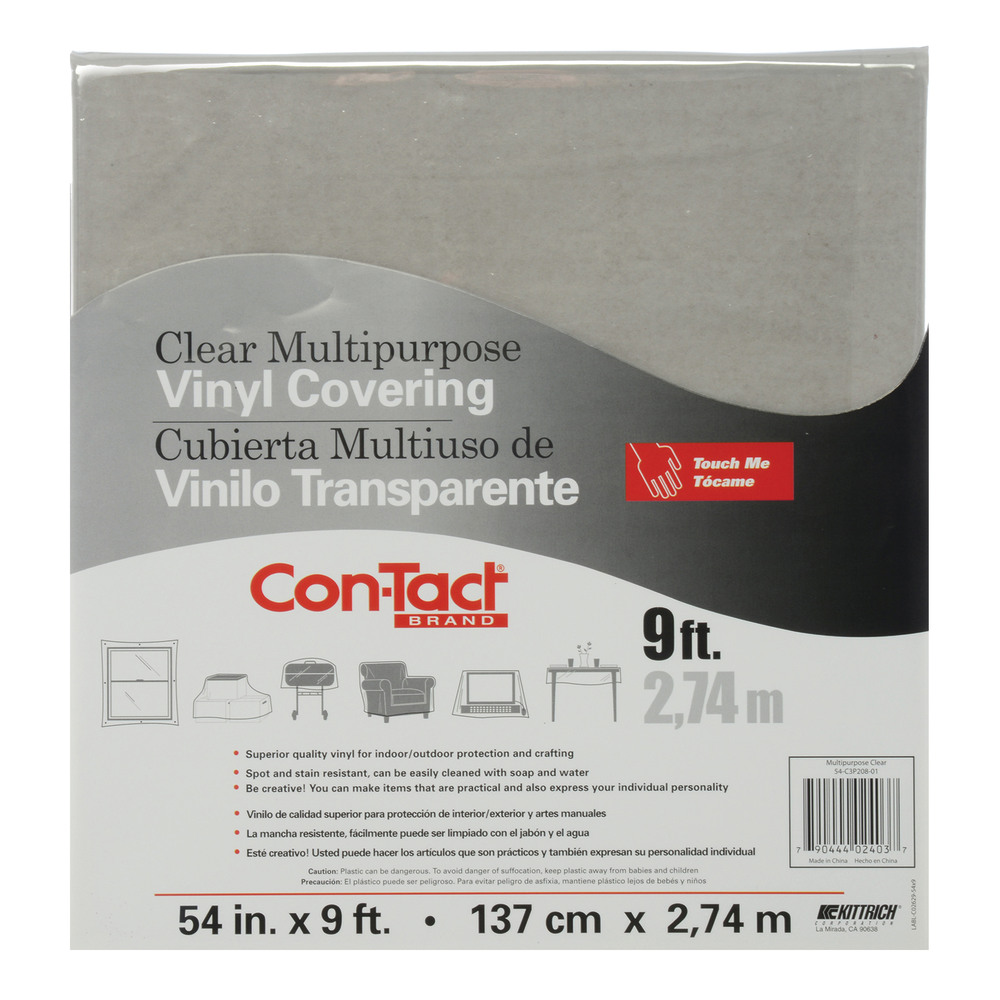 Kittrich Con-Tact Multipurpose Vinyl Covering, 9&#x27; x