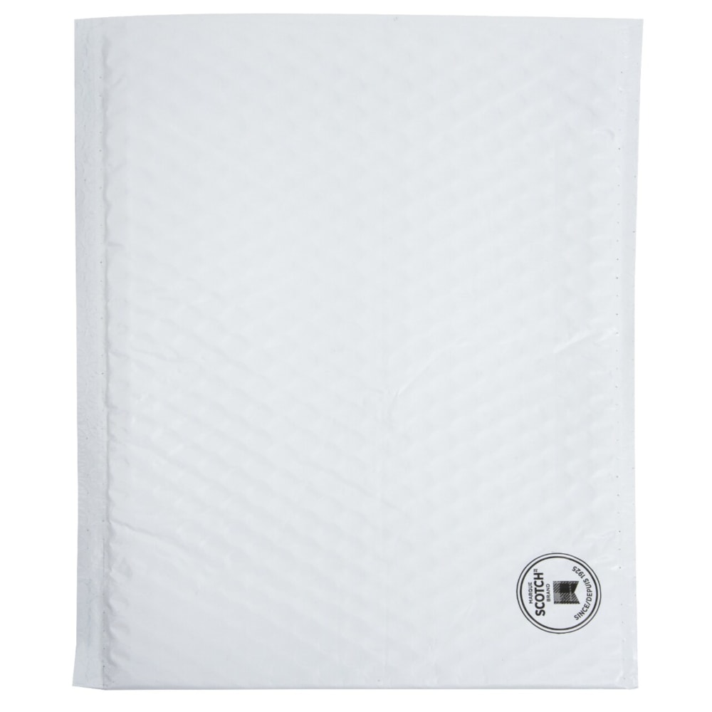 Scotch™ Poly Bubble Mailer 8915R-5-1-EF, White, Large Size