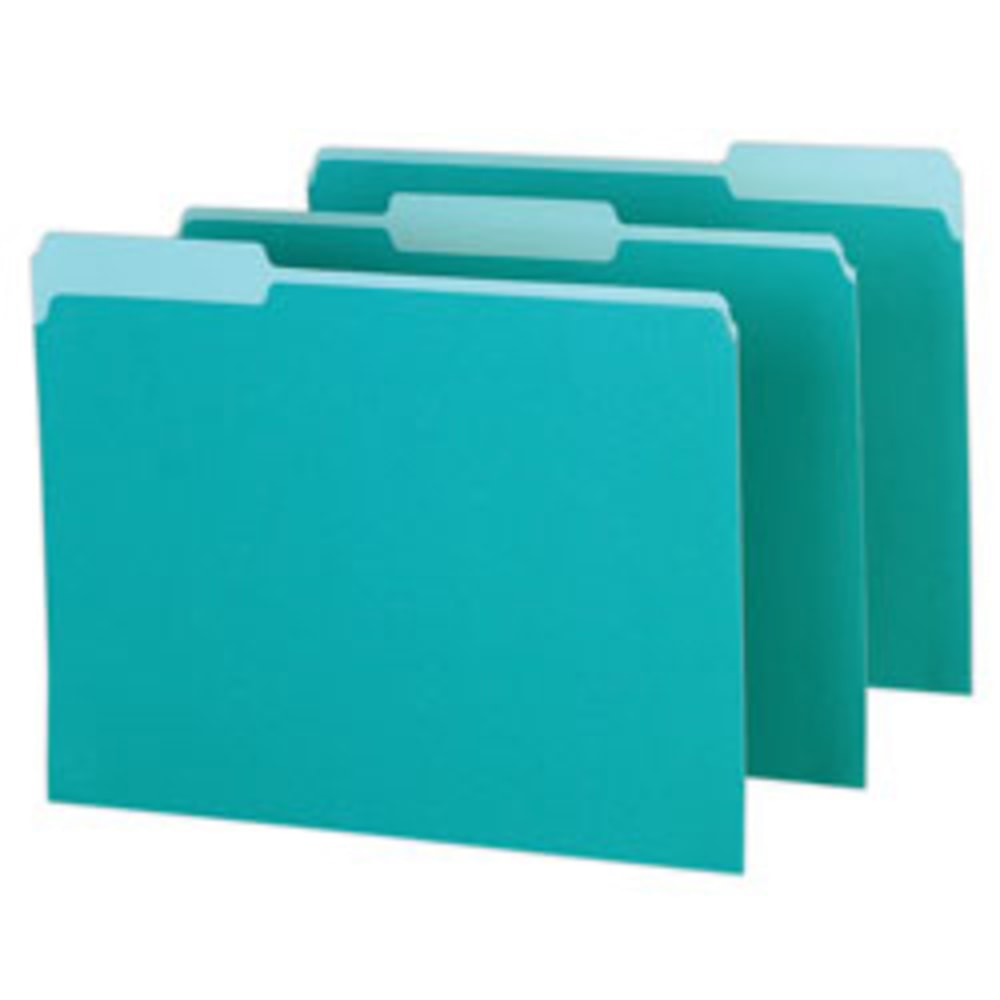 Pendaflex® Color Interior File Folders, 1/3 Cut, Letter