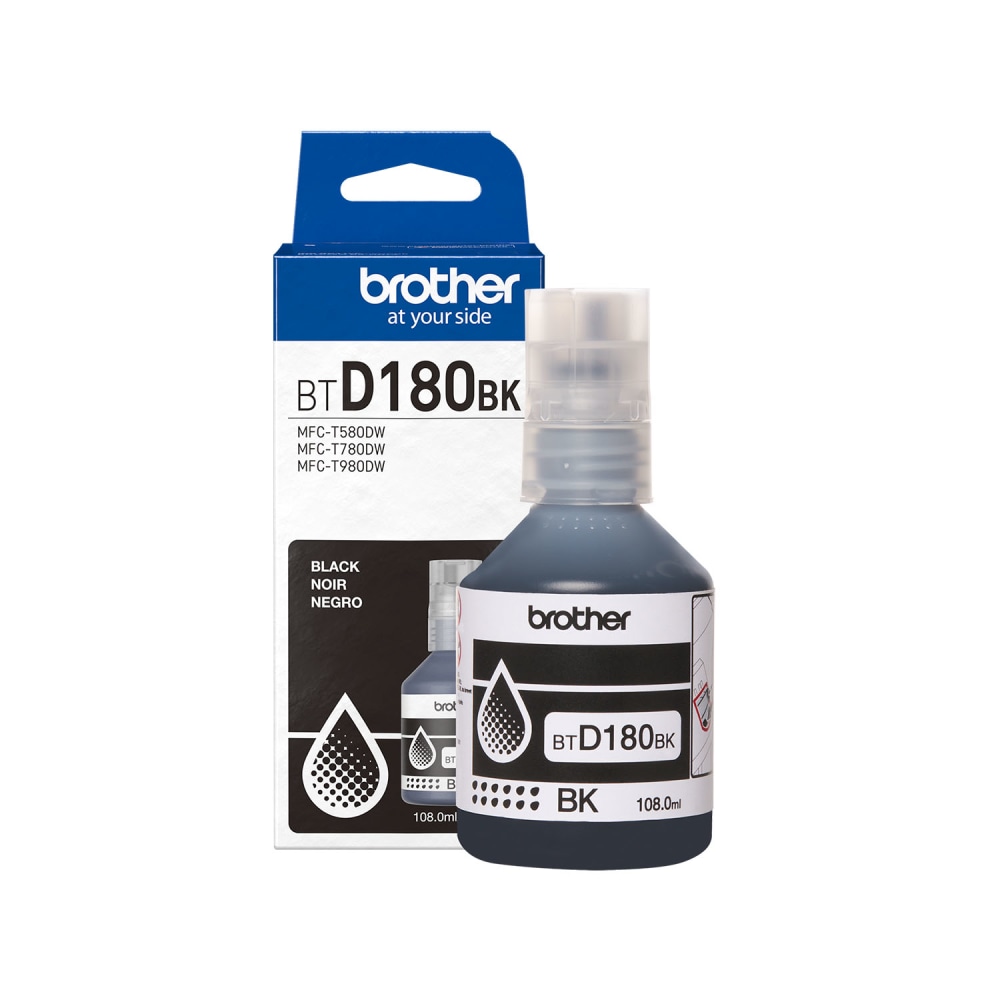 Brother BTD180BK Black High Yield Ink Bottle