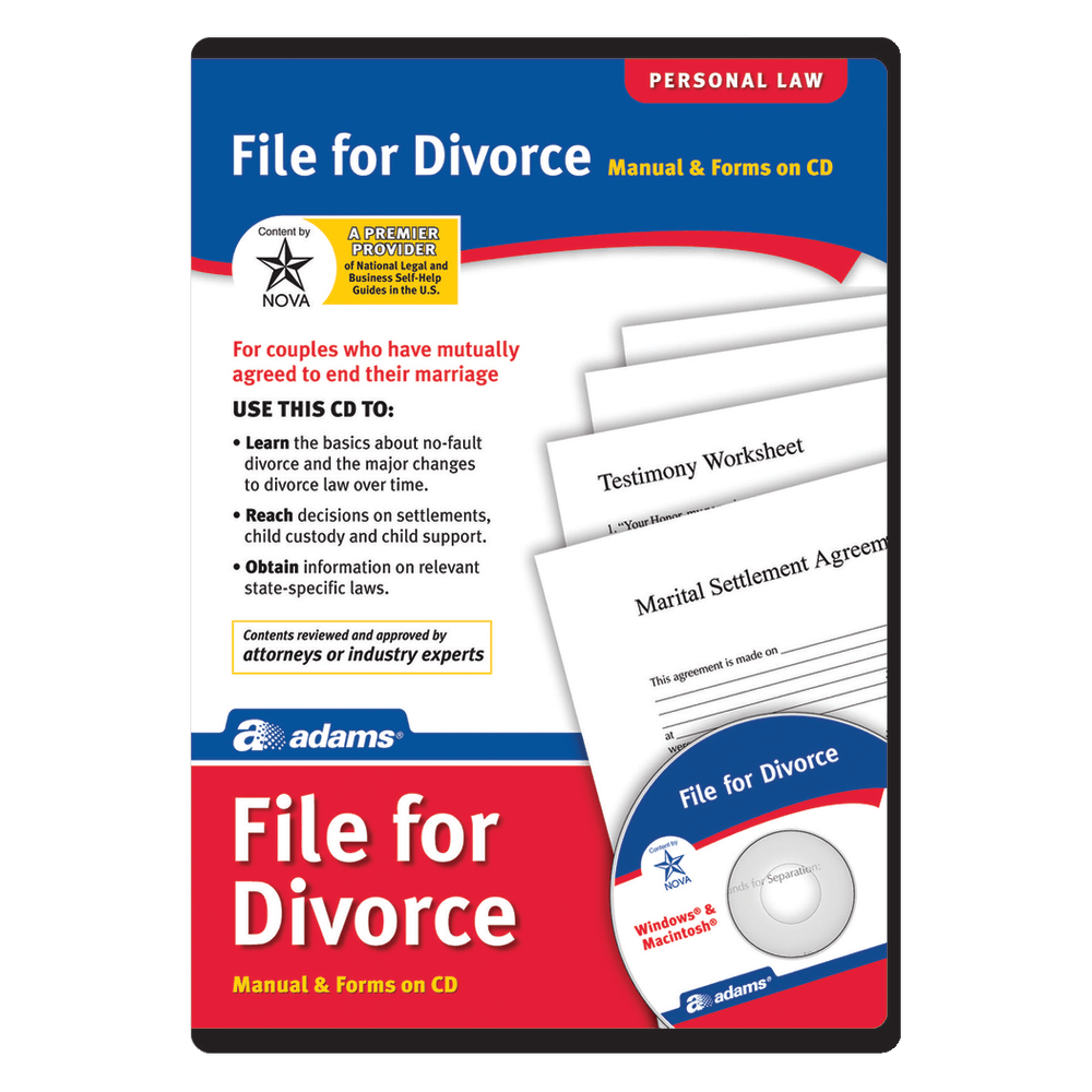 Adams® File For Divorce