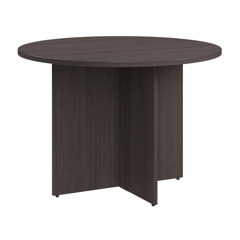 Bush Business Furniture Round Conference Table With Wood