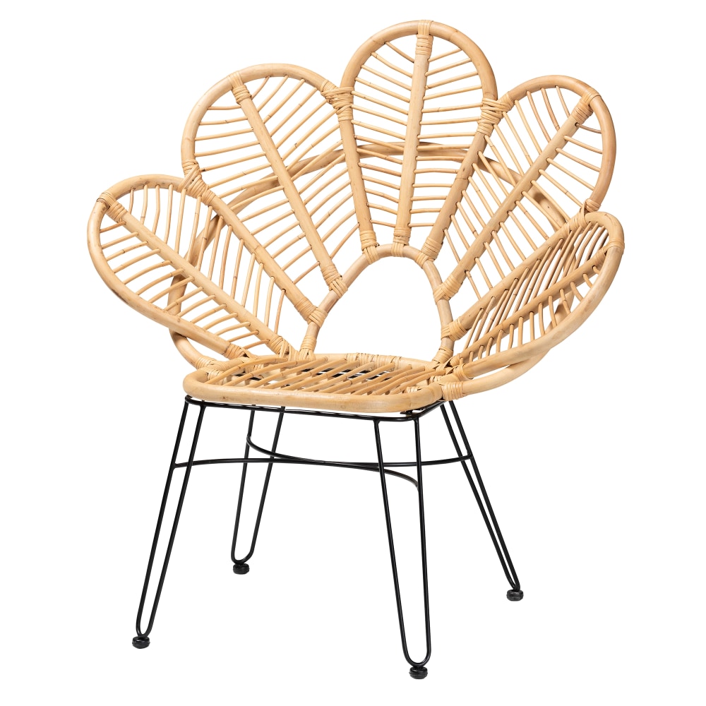 bali & pari Garan Modern Bohemian Accent Chair,