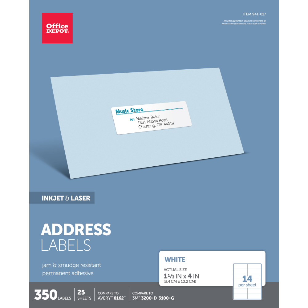 Officemax ID Holder 300 Blank Badge Inserts - 3x4" (Print Your Own Name ...