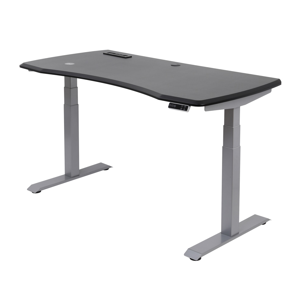 WorkPro® Electric 60"W Height-Adjustable Standing Desk with