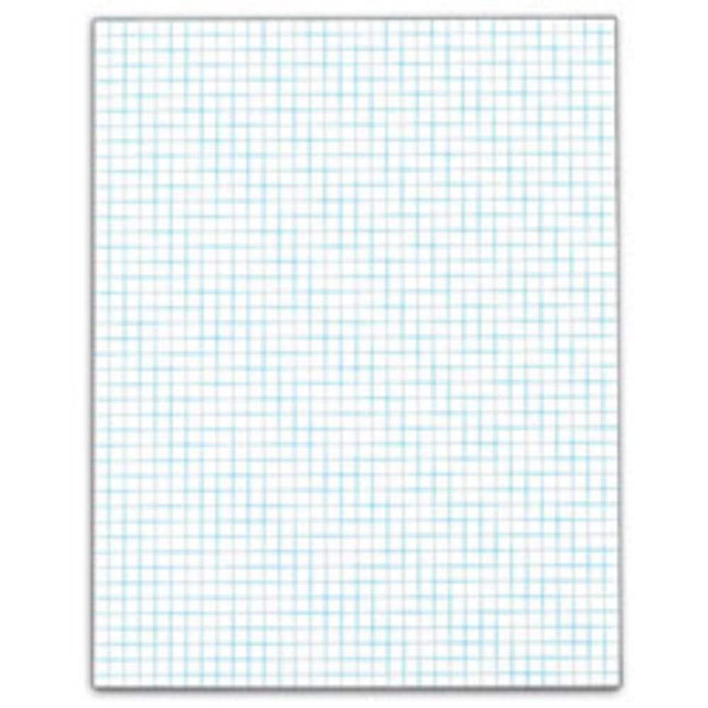 TOPS™ Quadrille Pads With Heavyweight Paper, 4 x