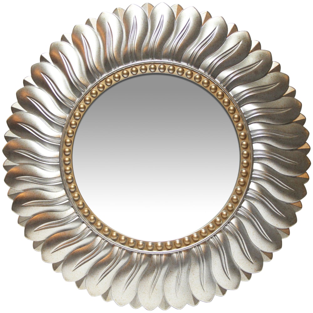 Infinity Instruments Marseille Round Wall Mirror, 21-1/2”H x