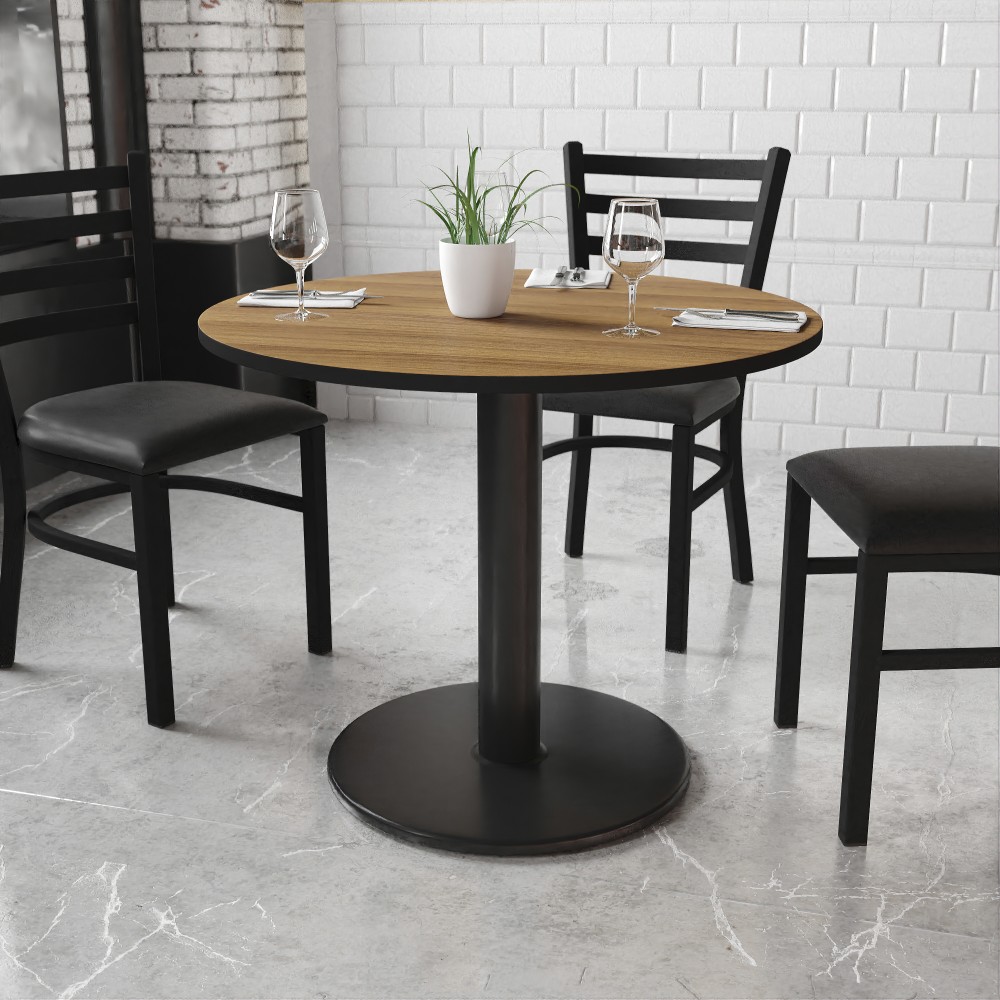 Flash Furniture Round Hospitality Table, 31-3/16"H x