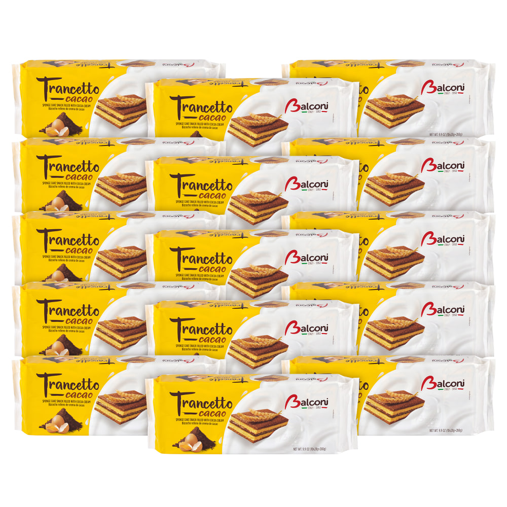 Balconi Trancetto, Cocoa, 1.0 Oz, 10 Trancetto Per