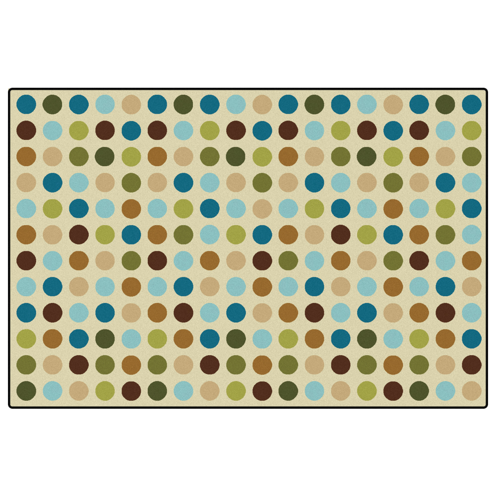 Carpets for Kids® KID$Value Rugs™ Microdots Decorative Rug,