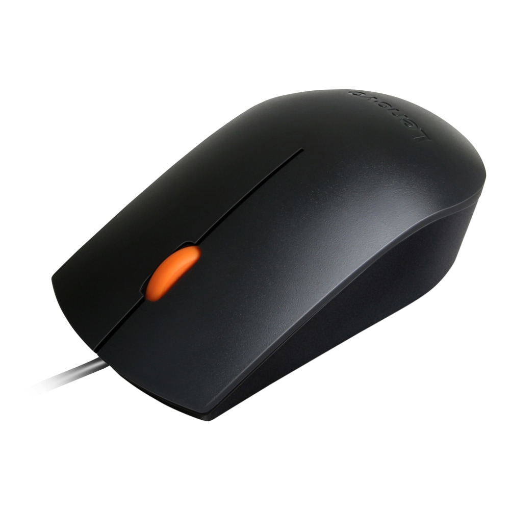 Lenovo® 300 USB Optical Mouse, Black, GX30M39704