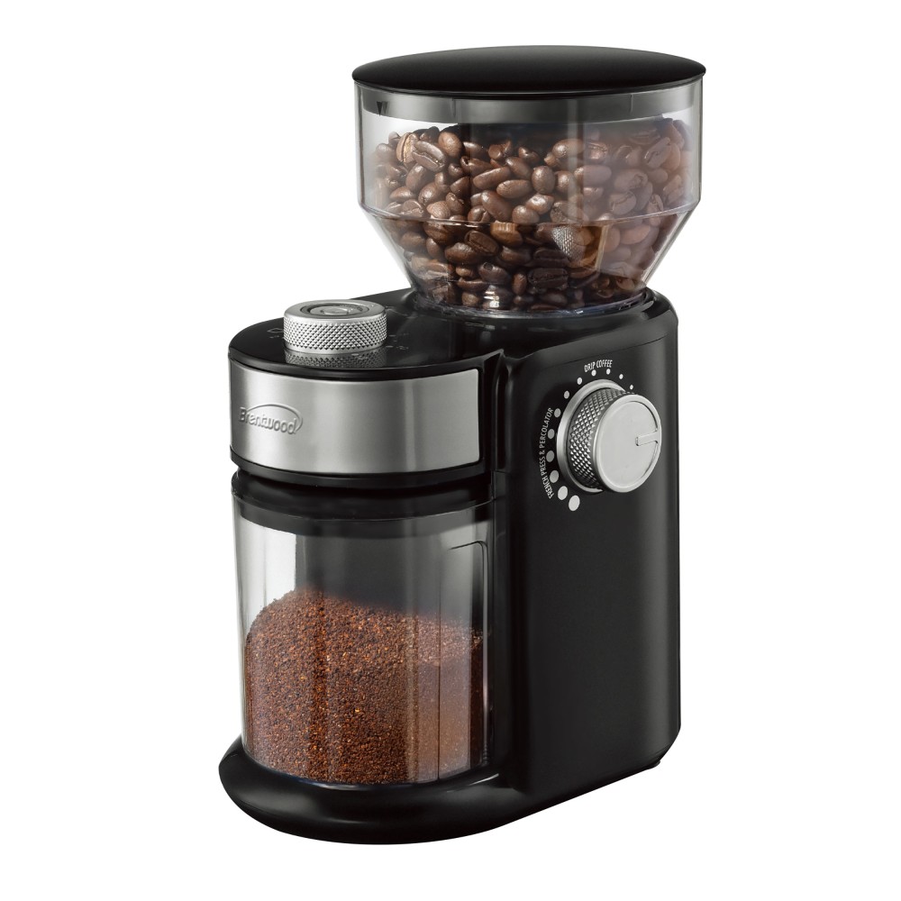 Brentwood 8 Oz Automatic Burr Coffee Bean Grinder