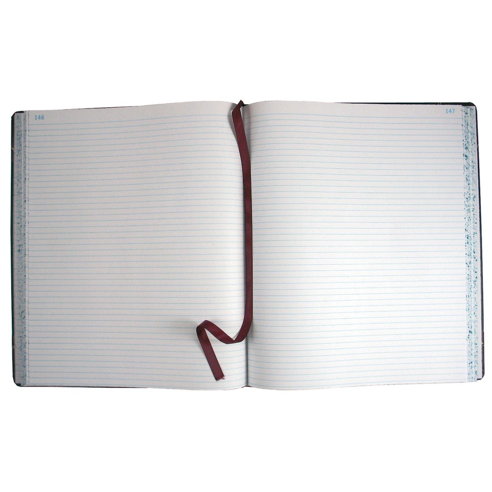 Boorum & Pease Black Sides Cover Columnar Book,