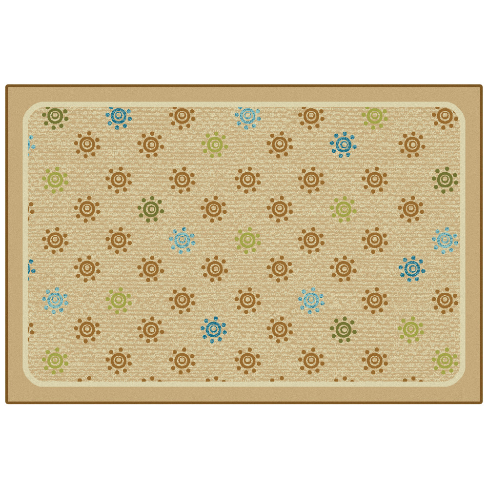 Carpets for Kids® KID$Value Rugs™ Sunshine Flowers Decorative