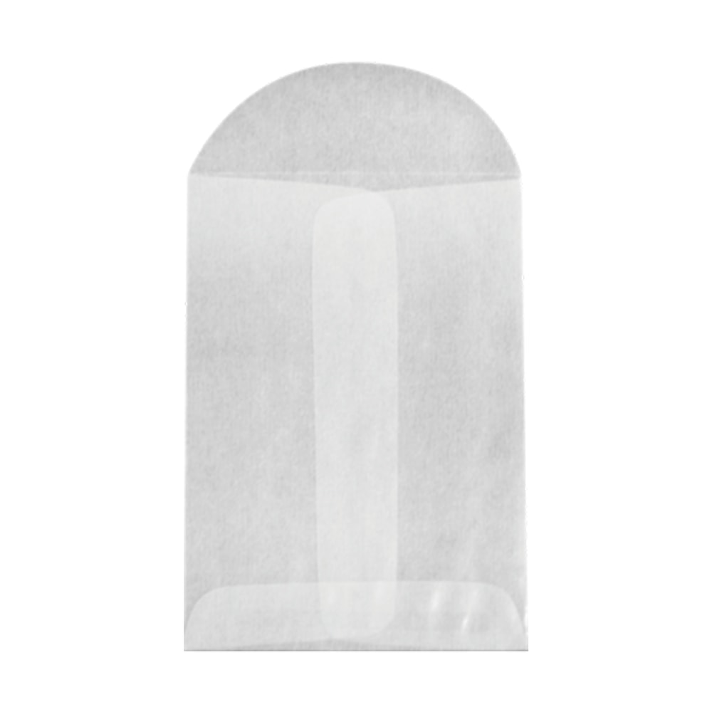 LUX Coin Envelopes, #1, Flap Closure, Glassine, Pack