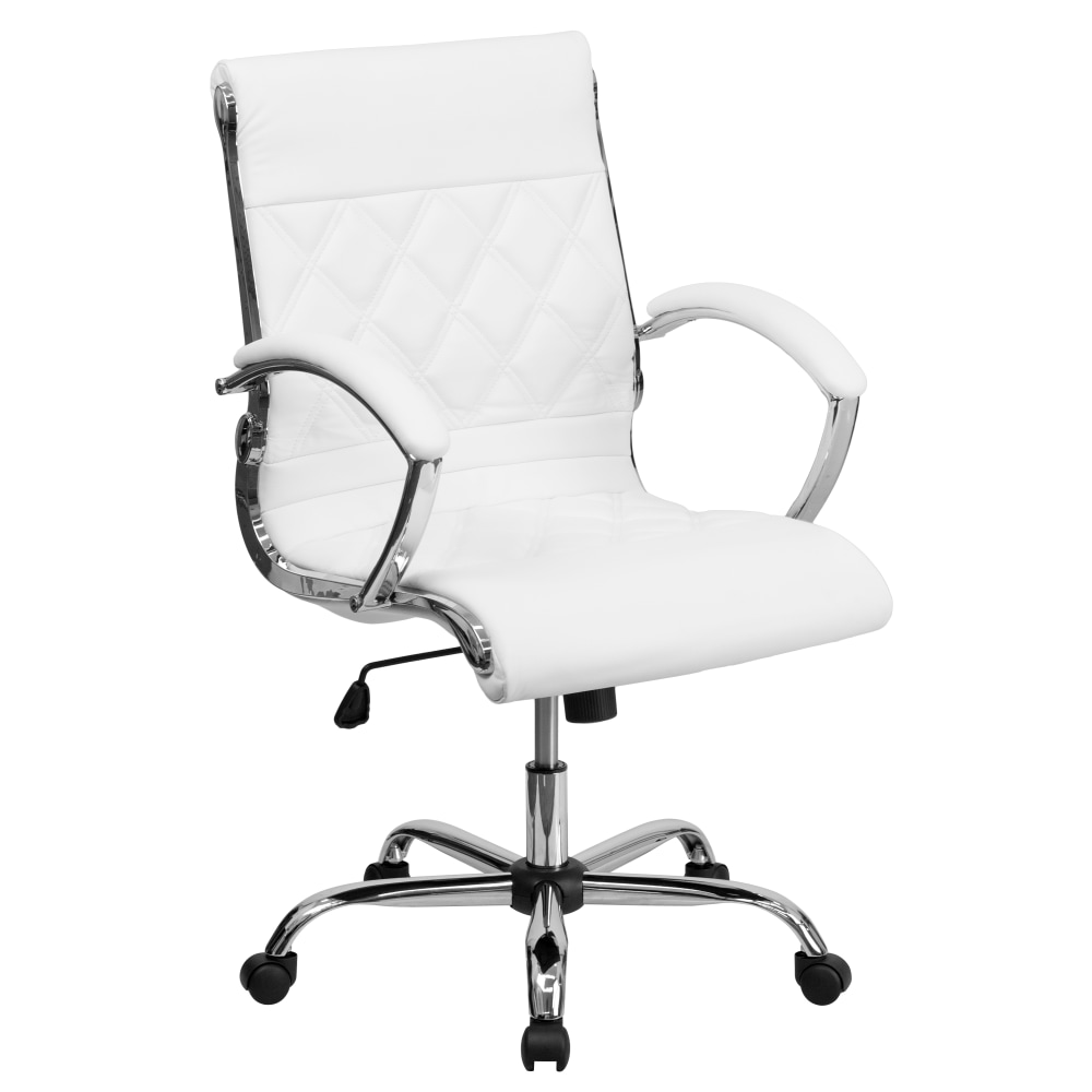 Flash Furniture Designer LeatherSoft™ Faux Leather Mid-Back