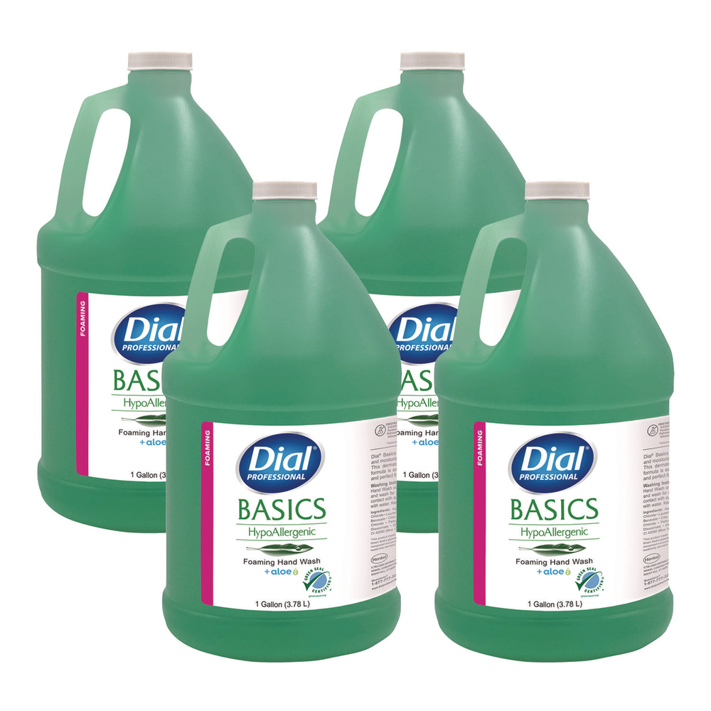 Dial® Basics Hypoallergenic Hand Wash, Honeysuckle Scent, 1