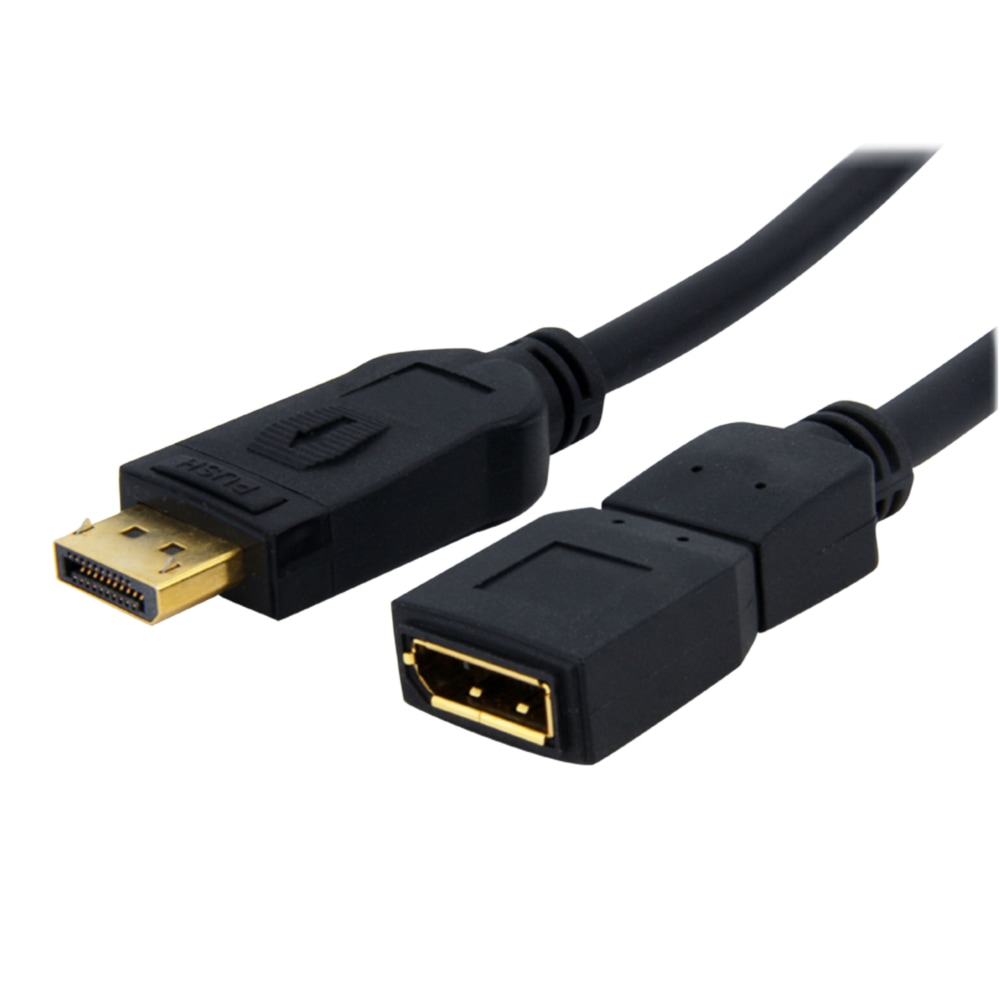 StarTech.com 6ft (2m) DisplayPort Extension Cable, 4K x