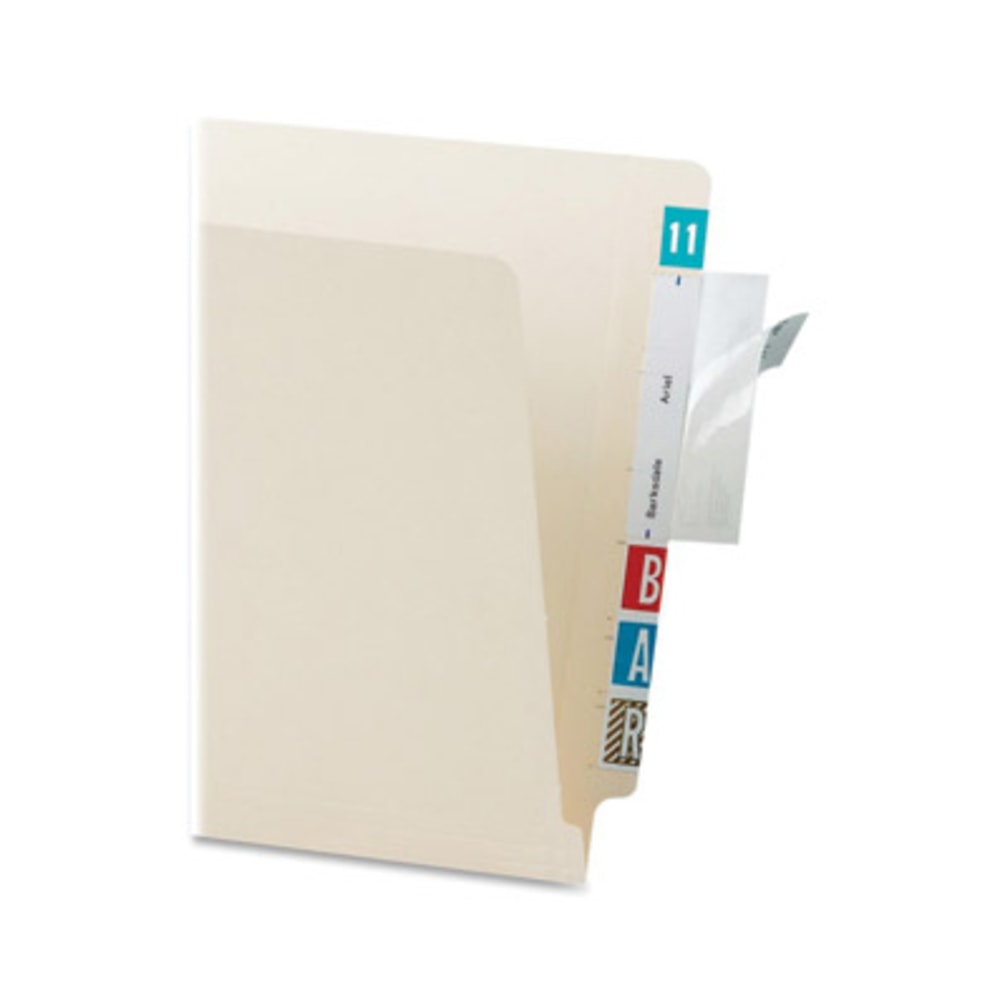 Tabbies Self-Adhesive File Folder Label Protectors, 3 1/2"