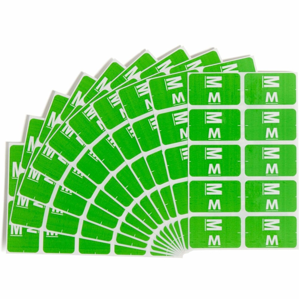 Smead® ACCS Alphaz® Permanent Color-Coded Label Refill Pack,