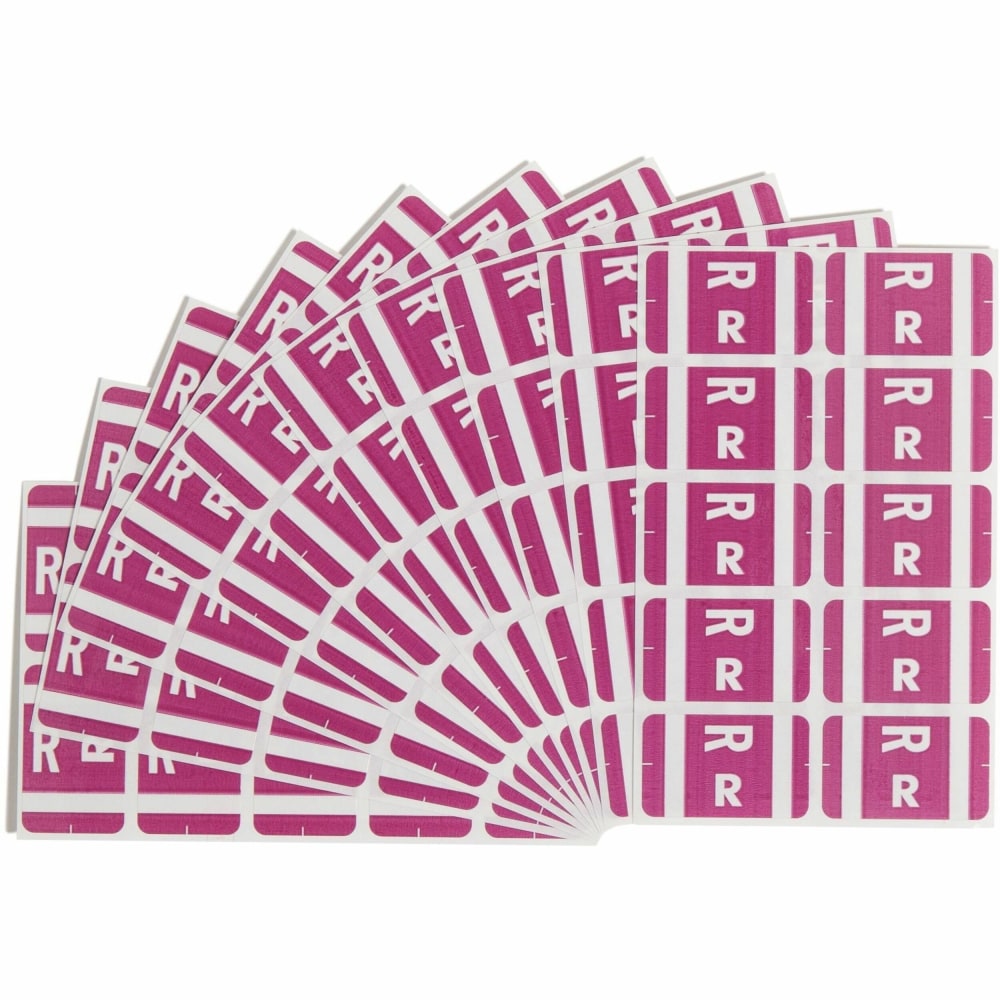 Smead® ACCS Alphaz® Permanent Color-Coded Label Refill Pack,
