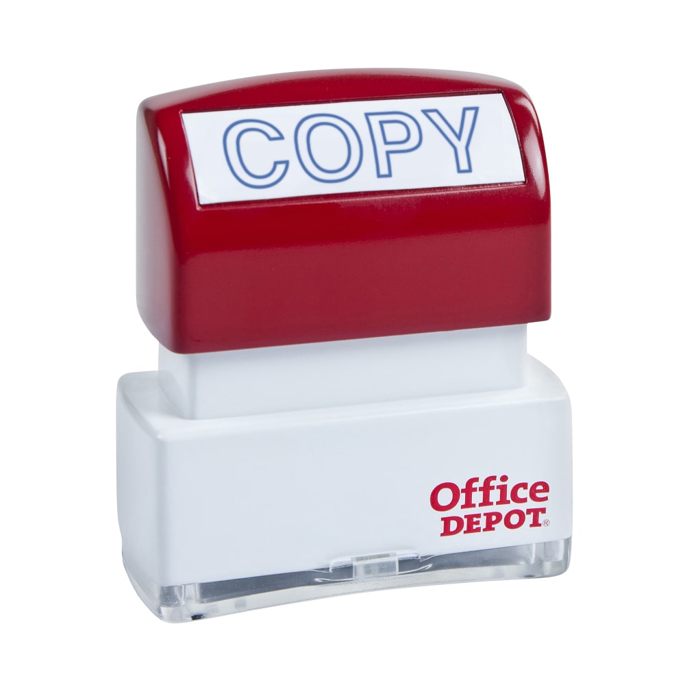 Office Depot® Brand Pre-Inked Message Stamp, "Copy",